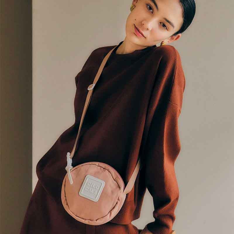 日本cilocala斜挎单肩小圆包手机包 cilocala女士包袋