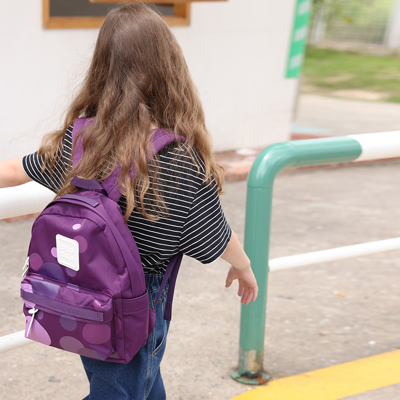 CILOCALA潮牌印花双肩包女 中小学生韩版书包儿童旅行背包