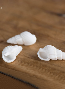 佛塔宝瓶天然七宝石小海螺