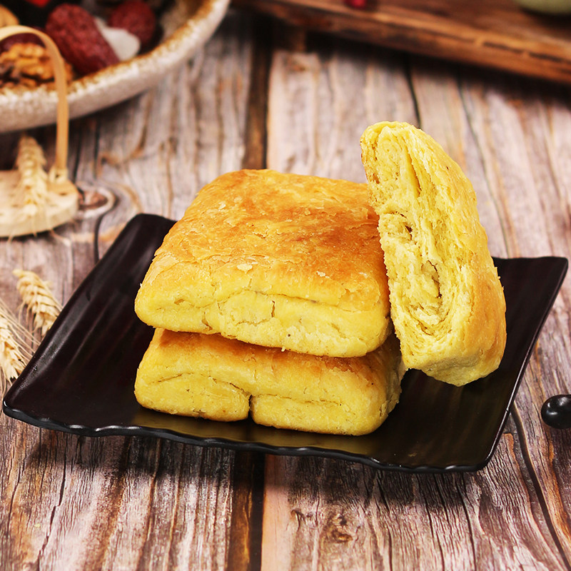 呼市红脸酥红糖焙子营养早餐红糖饼150g*5传统手工糕点锅盔烧饼子_虎窝淘