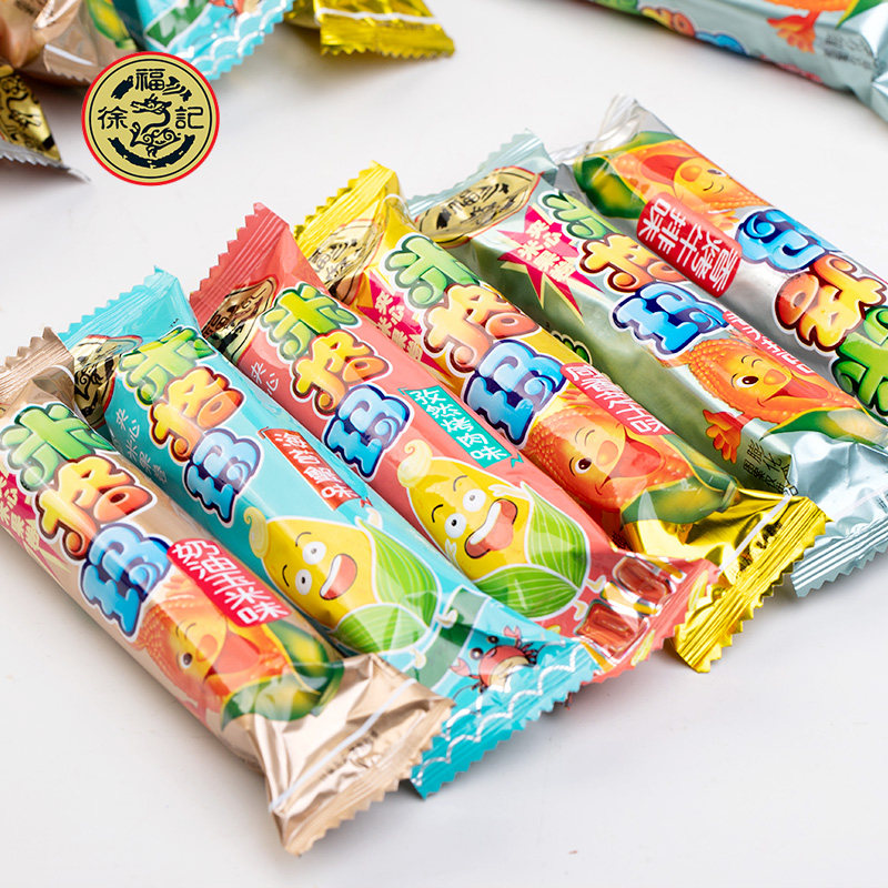 徐福记米格玛夹心休闲糙米卷小吃 湘老爹食品膨化食品