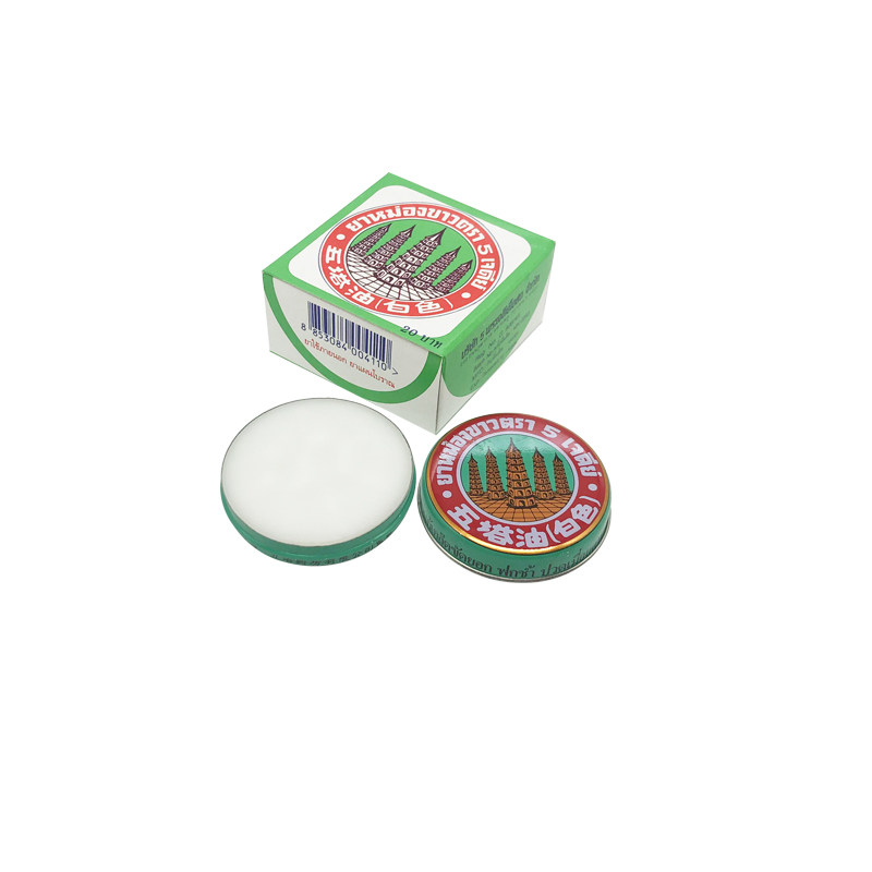 泰国正品五塔油白色清凉油 万金油 止痒蚊虫叮咬驱蚊膏清凉油,淘宝优惠券,粉丝福利购,淘宝优惠卷