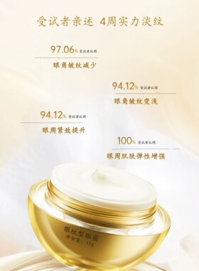 马应龙眼霜淡化眼袋细纹紧致抗皱补水保湿提拉眼部滋润型眼霜精华