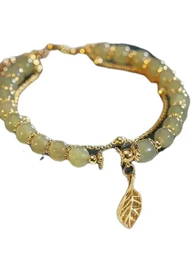 手串小众送女友手链高级感金枝玉叶七夕情人节高档轻奢