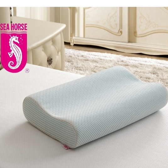 海马牌枕头SeaHorse枕芯慢回弹加高垫高度可调节加厚软低枕记忆棉 - 图3