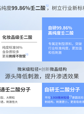 希川科颜20%抗痘均匀肤色壬二酸