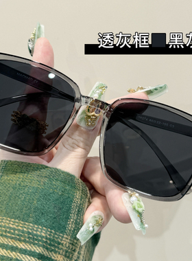 近视墨镜男大框160mm偏光太阳镜