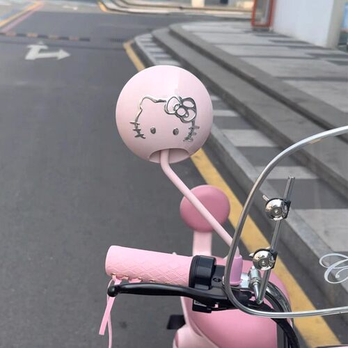 哈喽Kitty电动车装饰小配件diy电瓶车后视镜可爱卡通防水立体贴纸 - 图1