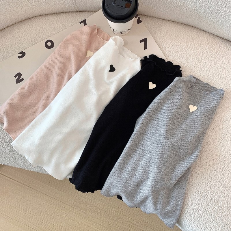 女童打底衫秋装半高领2025新款韩版洋气儿童T恤内搭宝宝打底上衣,淘宝优惠券,粉丝福利购,淘宝优惠卷