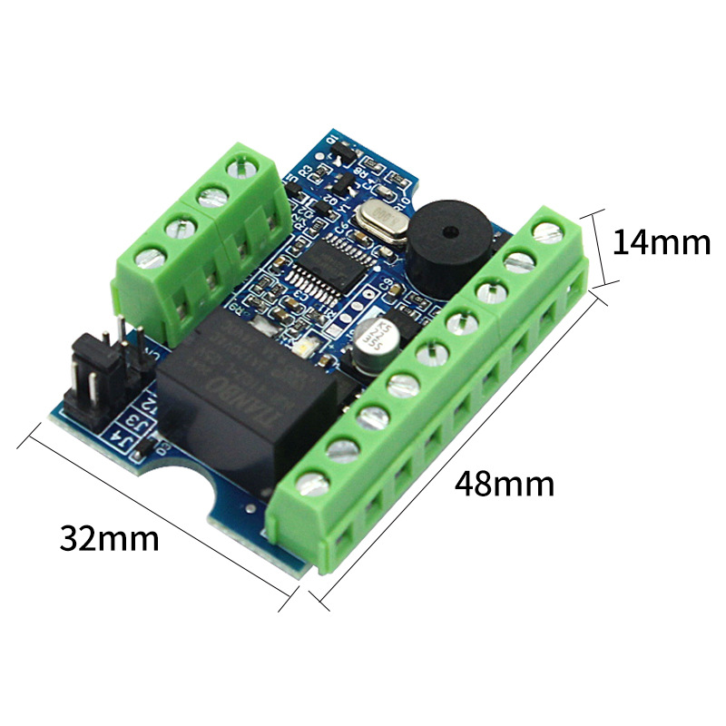 门禁控制板模块门禁机读头刷卡模块支持DALAS读头TM读头电路板 - 图1