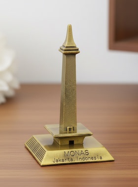 印尼雅加达地标塔金属纪念品