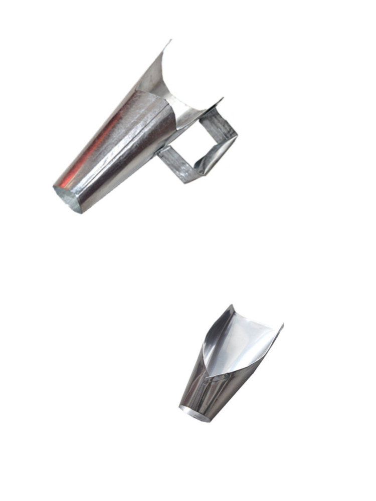 装袋器撑口收谷多功能茶叶快速扩口器工具包装漏斗锥形圆不锈钢