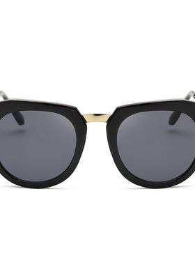 2023新款韩版太阳眼镜女士蛤蟆镜炫目色彩膜反光墨镜潮太阳镜