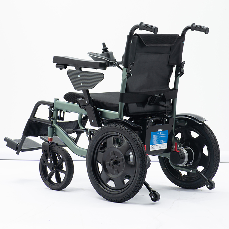 九圆电动轮椅智能全自动折叠残疾人老人加宽代步车大空间胖人 - 图3