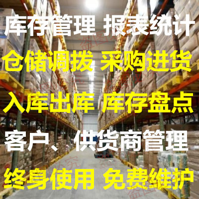 美萍仓管仓库管理软件库存进销系统采购进货入库出库销售单进出-图0