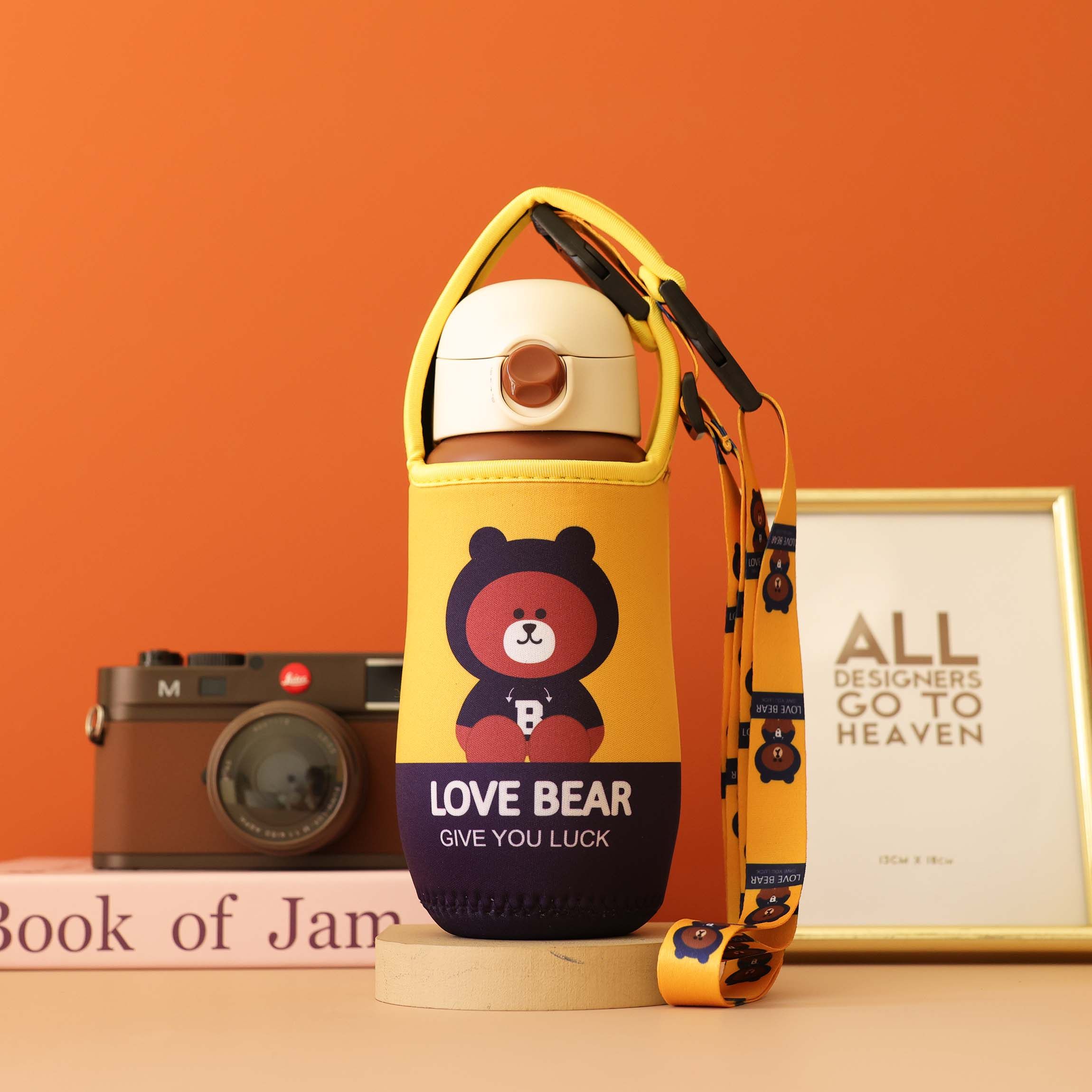 配件卡通手提斜挎式杯套适配480ML壶套杯儿童保护套杯袋通用世喜,淘宝优惠券,粉丝福利购,淘宝优惠卷