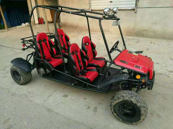 ATV four-wheel off-road adult kart four-seat farmer's car mountain large steering wheel gasoline electric