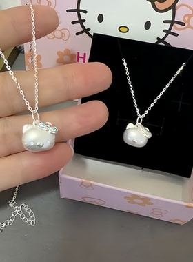 hellokitty蝴蝶结编织绳吊坠