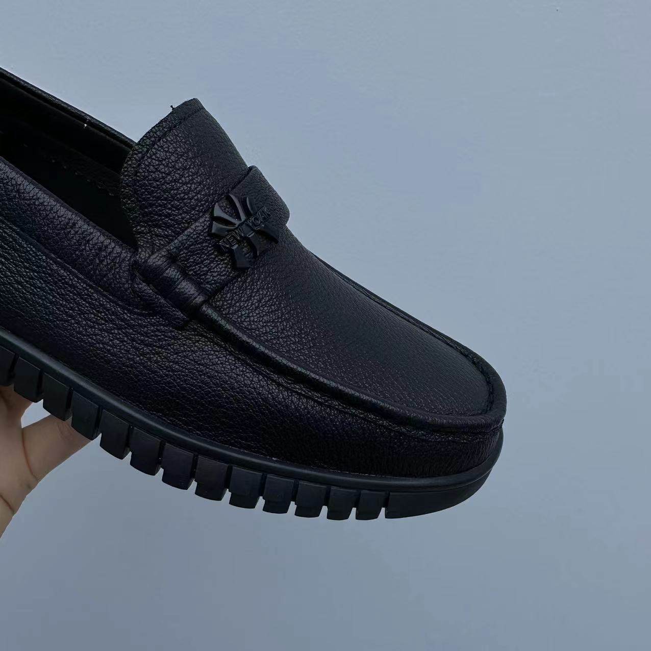 鞋子男新款广州高品质商务休闲豆豆鞋软底软皮轻便舒适开车皮鞋,淘宝优惠券,粉丝福利购,淘宝优惠卷