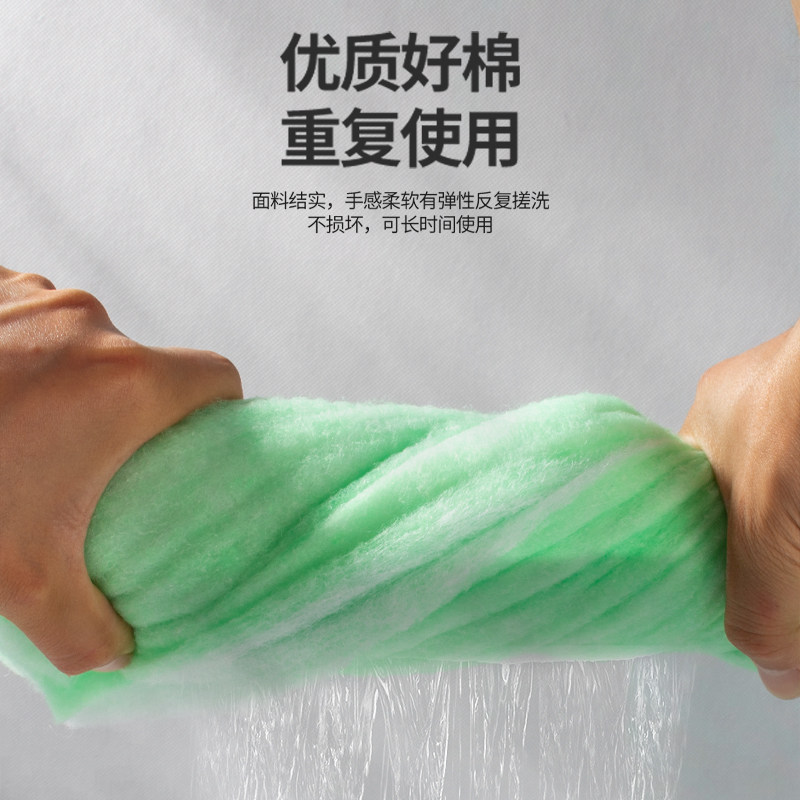 鱼缸过滤棉绿白棉净化水培菌过滤器鱼池周转箱专用生化棉过滤材料
