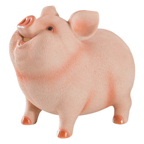 家点靓 可爱小猪存钱罐摆件创意客厅酒柜装饰十二生肖猪年吉祥物
