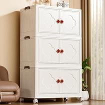 Storage cabinets Home cabinets Home Childrens baby Wardrobe Living room Bedroom Snacks Toy Clothes Folding Lockers