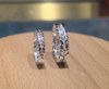 999 sterling silver ring women's wheat ear ring female simple retro old personality ear ear peace ring silver genuine