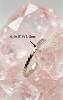 999 sterling silver ultra-fine flat handmade twist ring for women Korean style trendy personalized ring ring limited edition