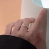 9999 sterling silver ring sterling silver ring fashionable and versatile jewelry