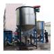 Zhanjiang 3000L304 stainless steel electric heating mixing barrel large plastic particle mixer vertical storage silo