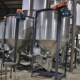 Zhanjiang 3000L304 stainless steel electric heating mixing barrel large plastic particle mixer vertical storage silo