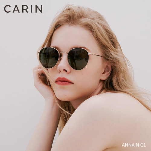 【NewJeans, 秀智同款】CARIN金属太阳墨镜ANNA,CINDY男女同款 - 图2
