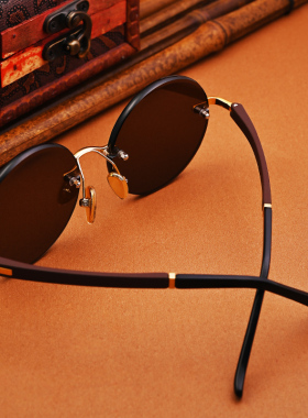 水晶纯天然石头眼镜清凉养目开车