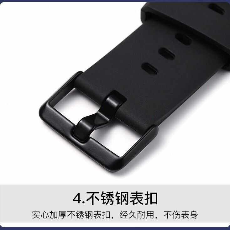 22MM适用华为GT2GT4GT5智能2Pro荣耀Magic24代运动Watch3硅胶表带 - 图1