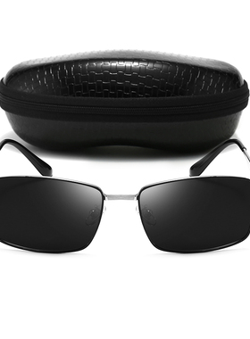 太阳镜男士墨镜偏光眼睛方形钓鱼