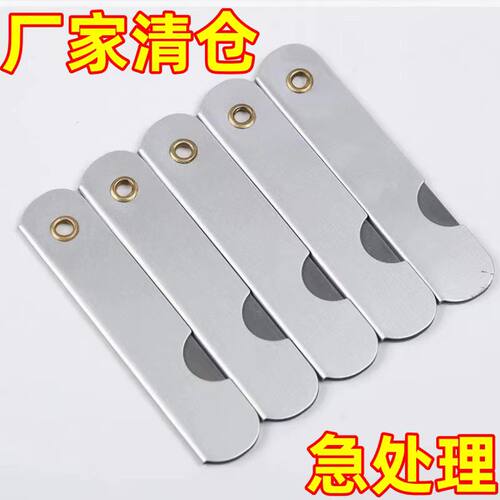 小号不锈钢美工刀便携可拆卸办公用品金属裁纸刀学生文具工具刀 - 图1