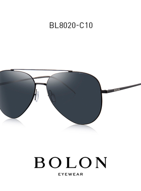 bolon暴龙复古偏光飞行员蛤蟆镜
