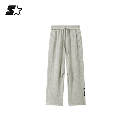 STARTER针织长裤秋冬款宽松保暖休闲运动休闲男女同款卫裤长裤 - 图3