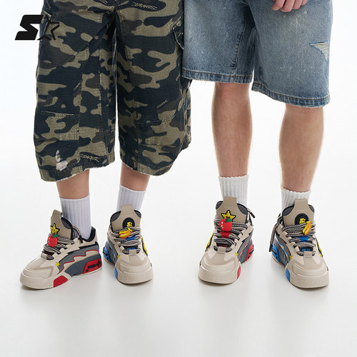 圣诞礼物STARTER板鞋男士运动鞋男款鞋子女鞋增高鞋休闲鞋情侣鞋 - 图3