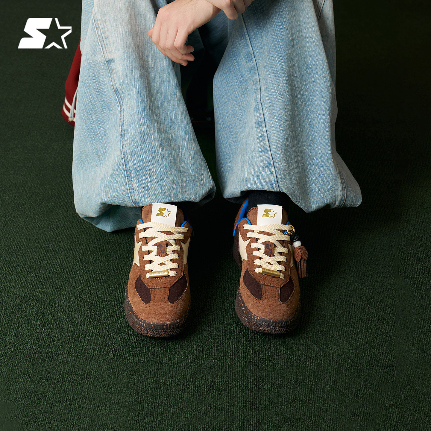 黄景瑜同款珍藏德训鞋STARTER2026春新款马年特别版运动男休闲鞋,淘宝优惠券,粉丝福利购,淘宝优惠卷