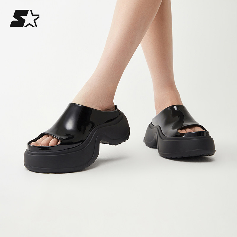 STARTER千金拖鞋2025秋季新款女生通勤增高厚底拖鞋外穿休闲鞋,淘宝优惠券,粉丝福利购,淘宝优惠卷