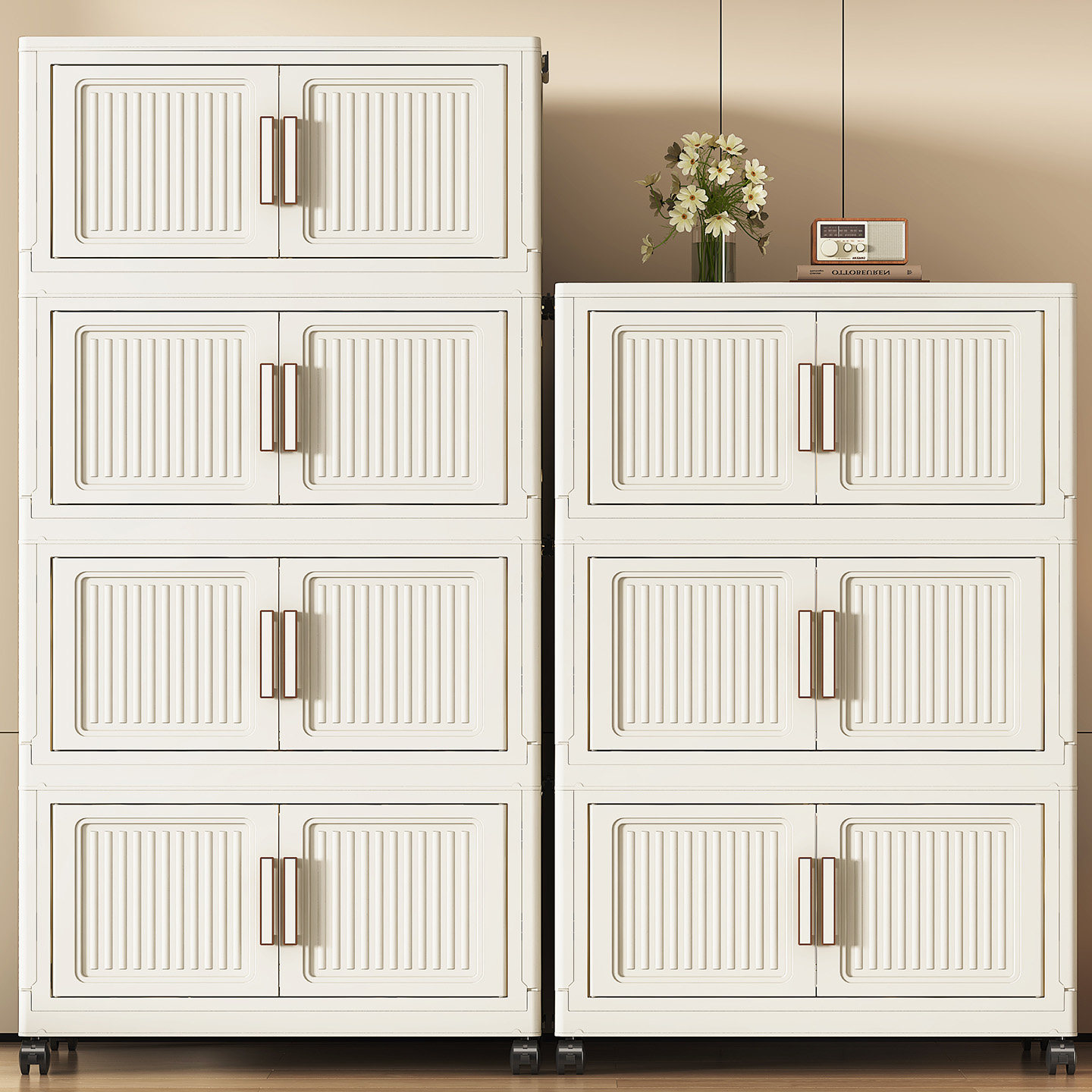 零食置物架落地可移动小推车家用可折叠储物柜多层客厅玩具收纳架,淘宝优惠券,粉丝福利购,淘宝优惠卷