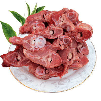 新鲜牛脊骨5斤/份 牛骨头新鲜带肉大骨头冷冻牛蝎子熬汤牛大骨