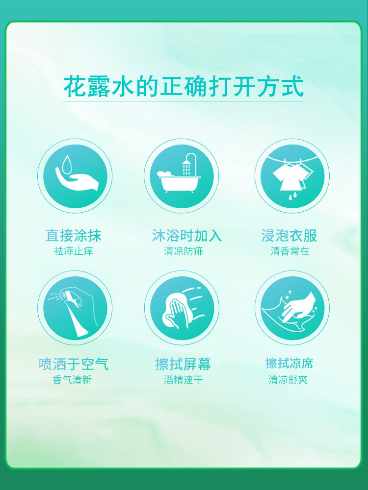 六神经典款驱蚊止痒喷雾老牌花露水 翔华居家日用花露水