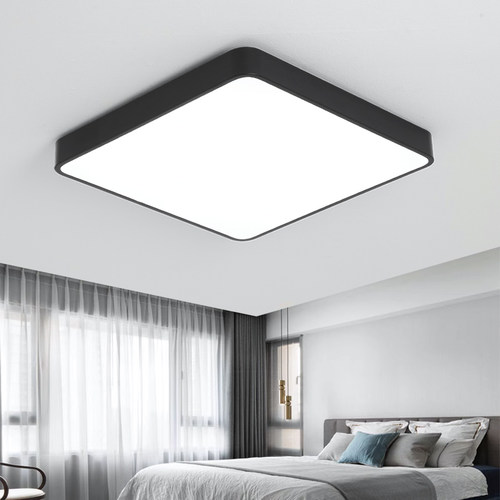 北欧长方形客厅灯2025新款LED主卧室吸顶灯阳台房间广东中山灯具 - 图2