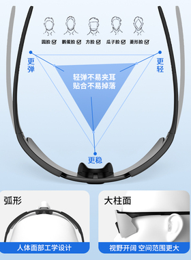 登山护目镜防风户外运动骑行眼镜