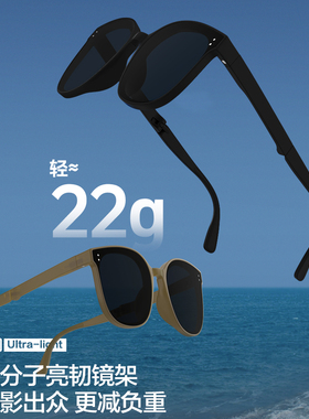 折叠墨镜女款2026新款高级感显脸小防紫外线防晒开车专用太阳镜男