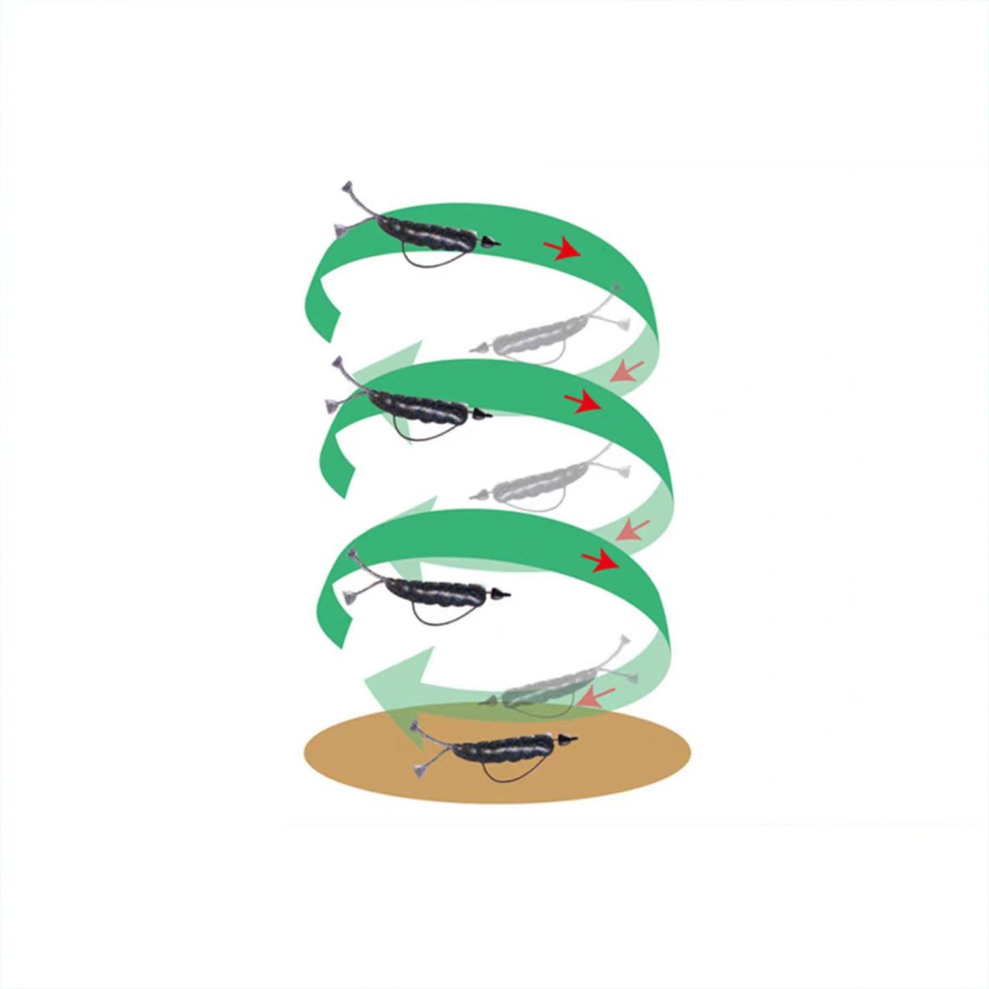 OSP新款DOLIVE SS-GILL拖尾鱼软虫饵倒钓德州铅头钩鲈鱼黑坑假饵,淘宝优惠券,粉丝福利购,淘宝优惠卷