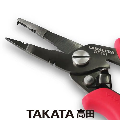 TAKATA高田精煅多功能路亚钳GT101/102摘取钩器控鱼钳PE剪绑钩钳-图1