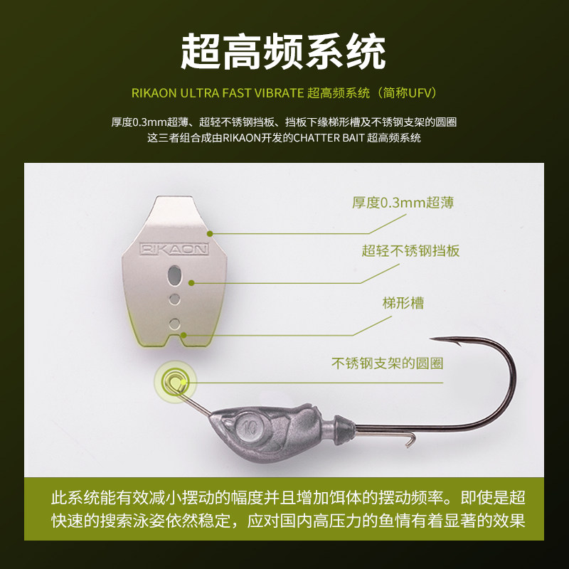 RIKAON野犬千影诀挡水板JIG胶裙铅头钩胡须佬竞技型沉水路亚假饵,淘宝优惠券,粉丝福利购,淘宝优惠卷